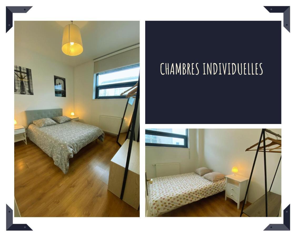 2 chambres séparées + parking privé centre ville Arras Esterno foto
